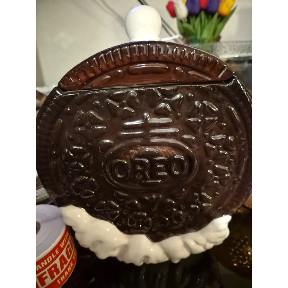 Vintage Nabisco Houston Harvest Oreo milk splash